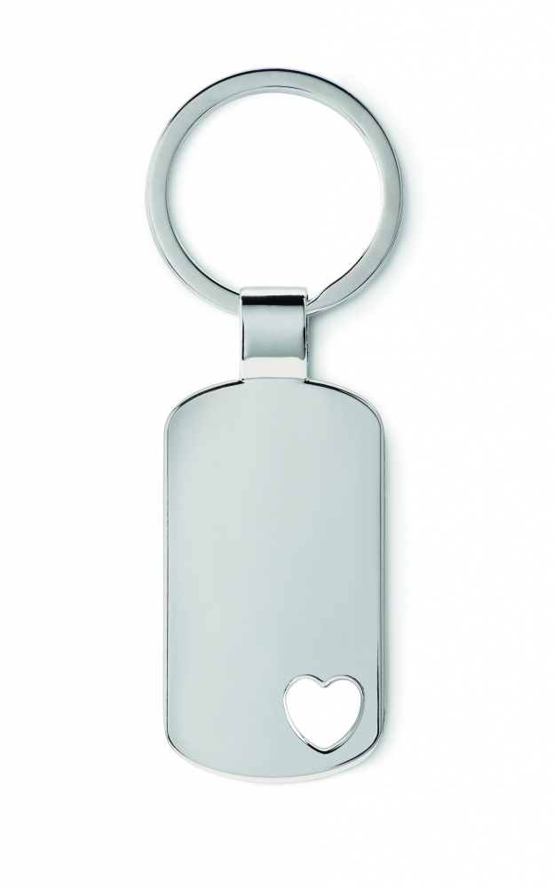 Logo trade business gift photo of: Key ring with heart detail