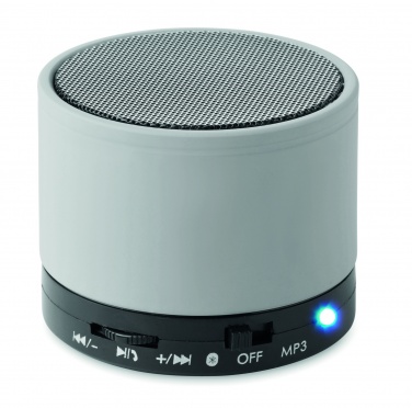 Logo trade promotional items picture of: Round wireless speaker