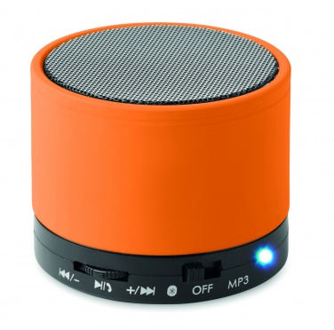 Logotrade promotional merchandise photo of: Round wireless speaker