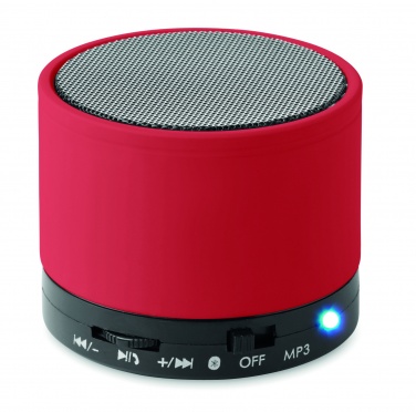 Logotrade promotional product picture of: Round wireless speaker