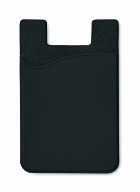 Logo trade corporate gifts picture of: Silicone cardholder