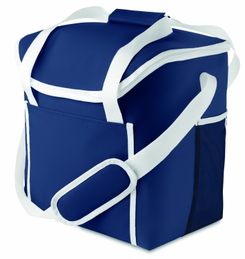 Logo trade promotional giveaways image of: Cooler bag 600D polyester