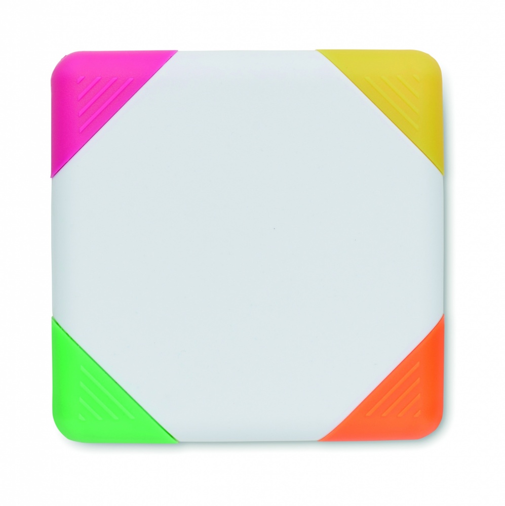 Logo trade promotional product photo of: Square shaped highlighter