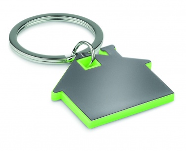 Logotrade promotional gifts photo of: House shape plastic key ring