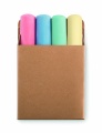 4 chalk sticks, Beige