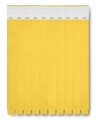 One sheet of 10 wristbands, Yellow