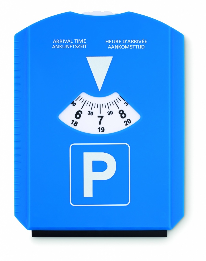 Logo trade corporate gifts image of: Ice scraper in parking card