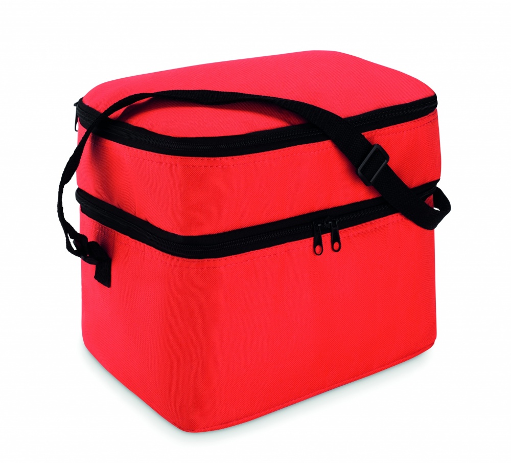 Logo trade promotional gifts image of: Cooler bag with 2 compartments