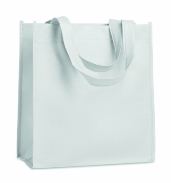 Logo trade promotional item photo of: 80gr/m² nonwoven shopping bag