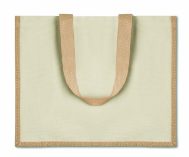 Logotrade promotional merchandise image of: Jute and canvas shopping bag