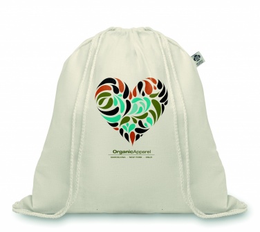 Logotrade promotional product image of: 105gr/m² organic cotton bag