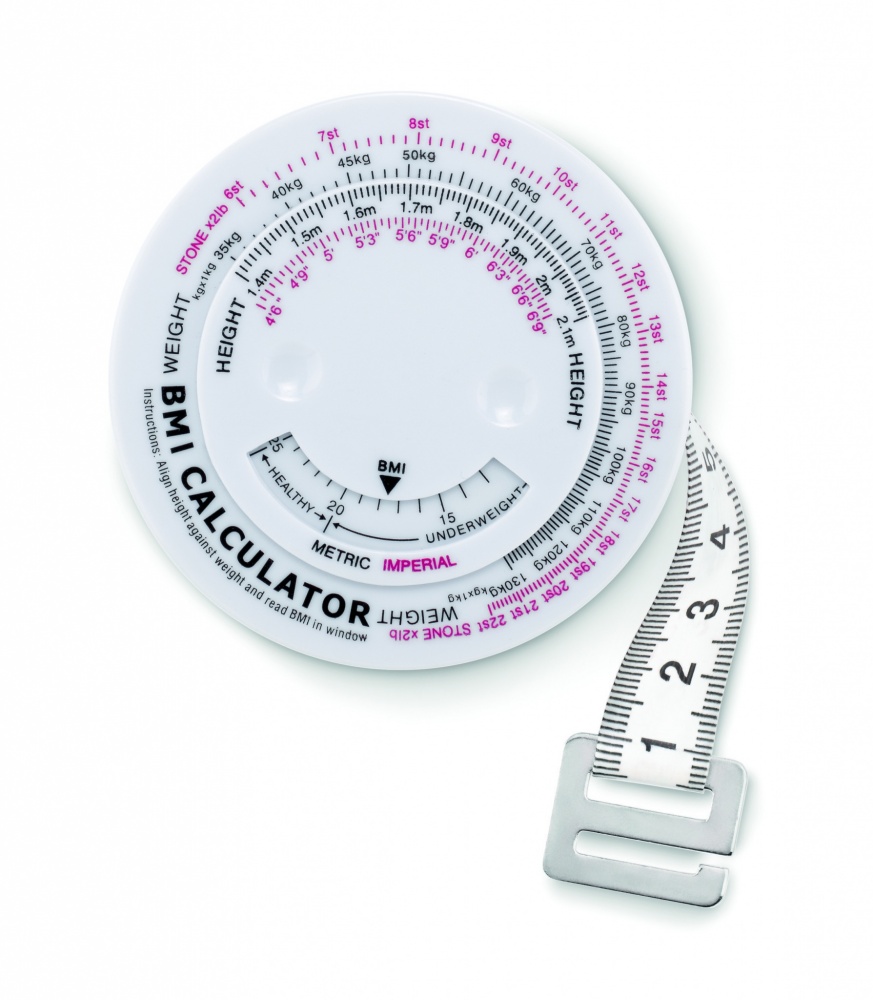 Logotrade advertising products photo of: BMI measuring tape