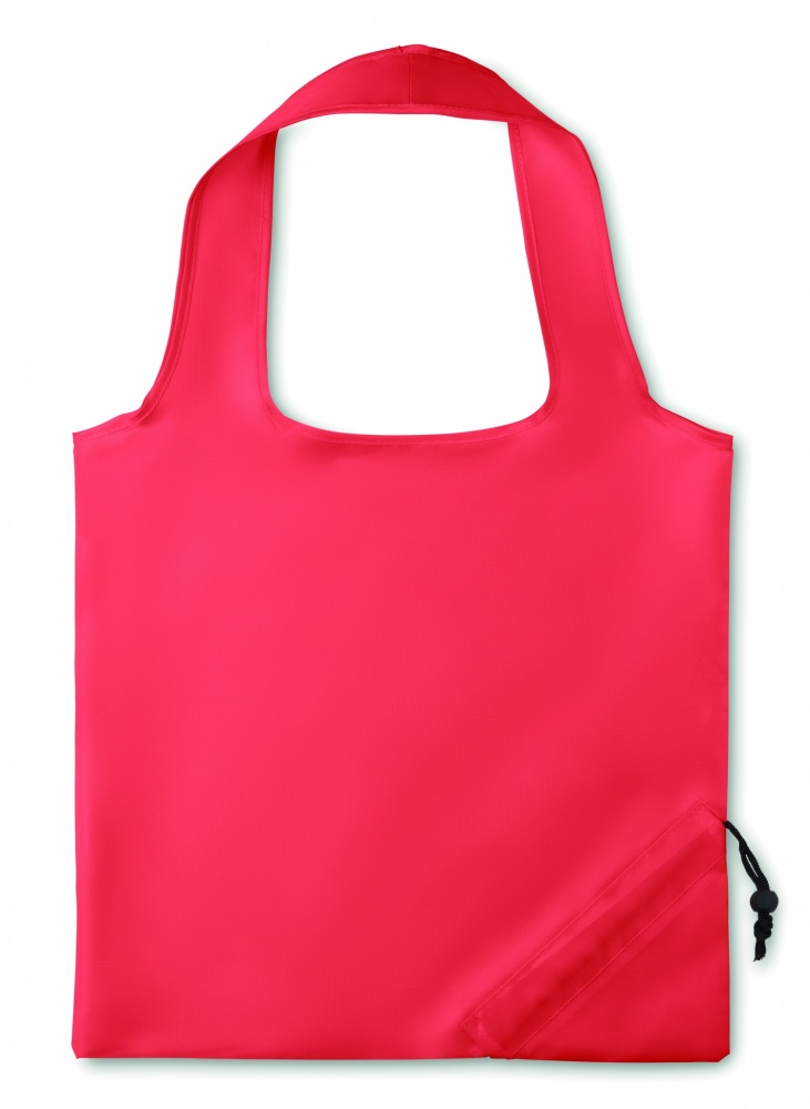 Logo trade advertising products image of: 210D Polyester foldable bag