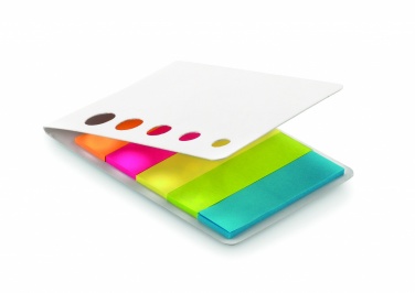 Logo trade business gift photo of: Page markers pad