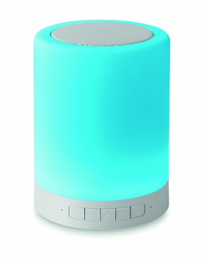 Logo trade promotional items image of: Touch light wireless speaker