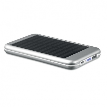 Logo trade advertising product photo of: 4000 mAH solar powerbank