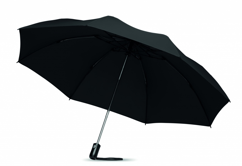 Logo trade promotional product photo of: Foldable reversible umbrella