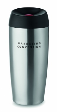 Logo trade promotional items picture of: Double wall travel cup 350 ml