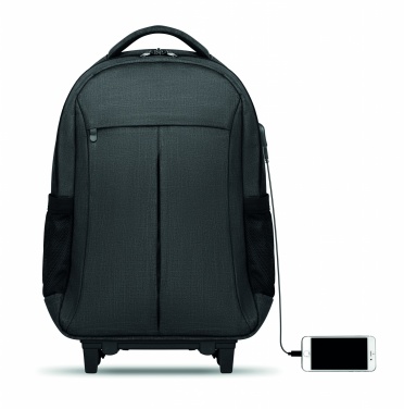 Logo trade business gifts image of: Trolley backpack in 360D