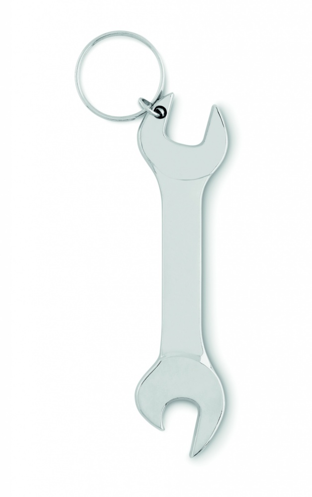 Logo trade promotional items image of: Bottle opener in wrench shape