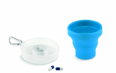 Logo trade promotional items picture of: Silicone foldable cup