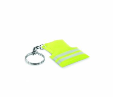 Logotrade promotional item picture of: Key ring with reflecting vest Jekabpils