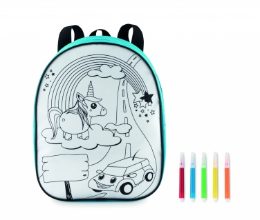 Logotrade promotional gift image of: Backpack with 5 markers