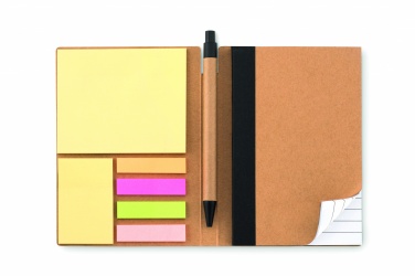 Logotrade business gift image of: Notebook w/pen & memo pad