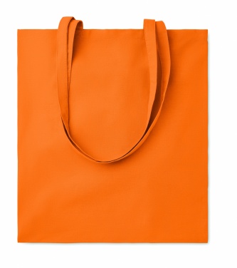 Logo trade promotional giveaways picture of: 140 gr/m² cotton shopping bag