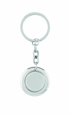 Logo trade business gift photo of: Key ring with token Cēsis