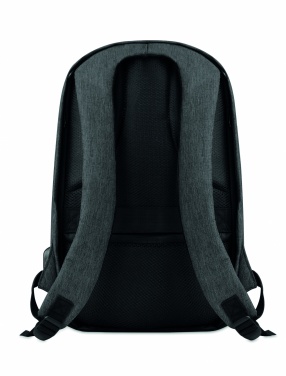 Logo trade corporate gifts image of: 2 tone backpack incl USB plug