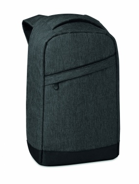 Logo trade promotional merchandise picture of: 2 tone backpack incl USB plug