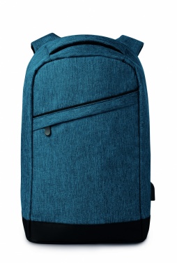 Logotrade business gift image of: 2 tone backpack incl USB plug