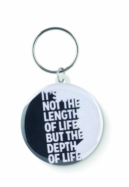 Logo trade promotional product photo of: Small pin button key ring