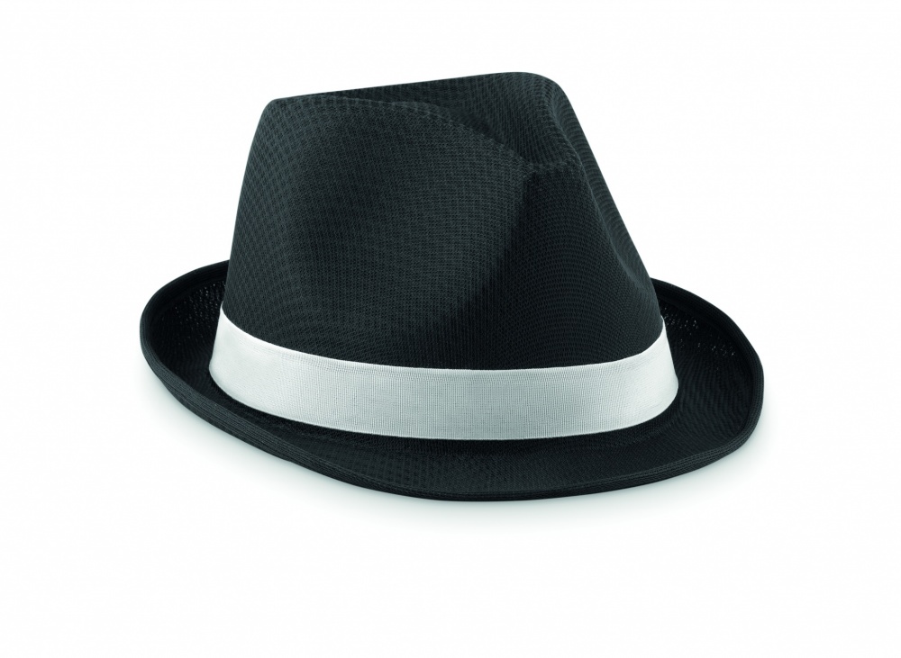 Logo trade promotional item photo of: Coloured polyester hat