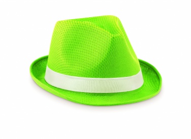 Logo trade corporate gifts image of: Coloured polyester hat