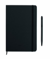 A5 notebook w/stylus 72 lined, Black