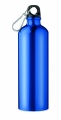 Aluminium bottle 750 ml, Blue