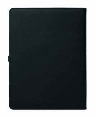 Logo trade promotional merchandise photo of: A4 folder w/wireless charger5W