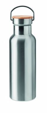 Logo trade advertising products image of: Double wall flask 500 ml