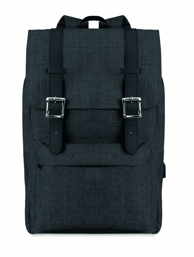 Logotrade promotional giveaway image of: Backpack in 600D polyester