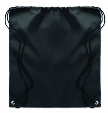 Logo trade promotional merchandise photo of: 190T RPET drawstring bag