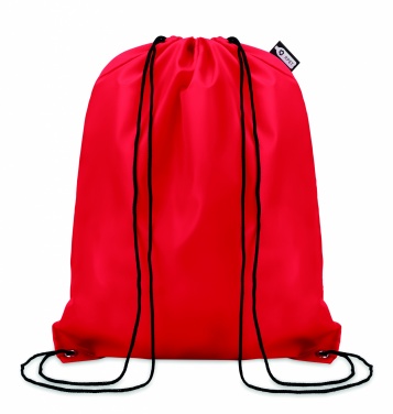 Logotrade promotional items photo of: 190T RPET drawstring bag