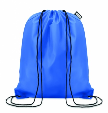 Logo trade promotional gifts image of: 190T RPET drawstring bag