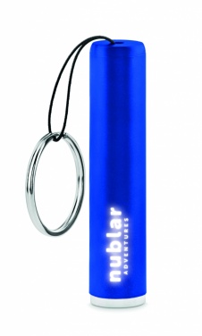 Logo trade promotional giveaways image of: Plastic light up logo torch