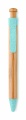 Bamboo/Wheat-Straw ABS ball pen, Blue