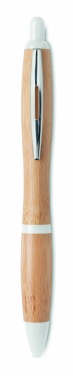 Logotrade advertising product picture of: Ball pen in ABS and bamboo