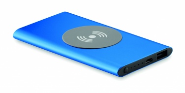 Logo trade corporate gifts picture of: Wireless Power bank 4000mAh