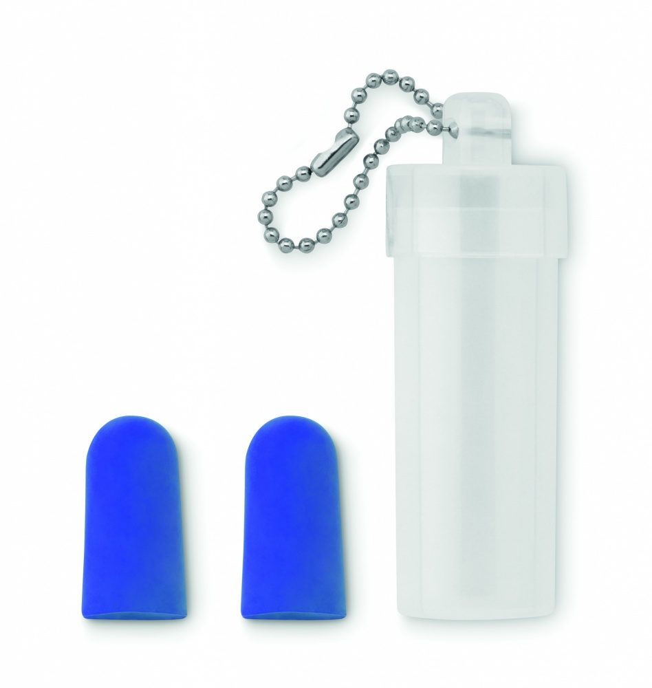 Logo trade promotional products image of: Earplug set in plastic tube