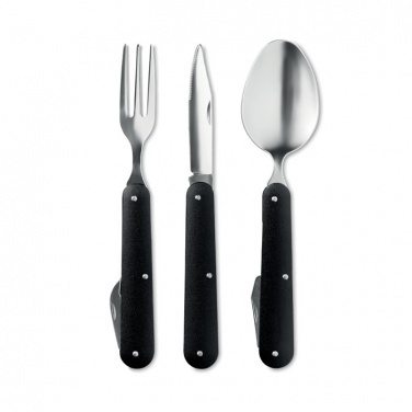 Logotrade promotional item image of: 3-piece camping utensils set